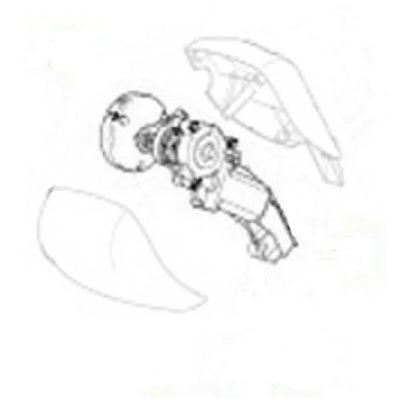 KIT ASSY MOTOR HEAD WHT